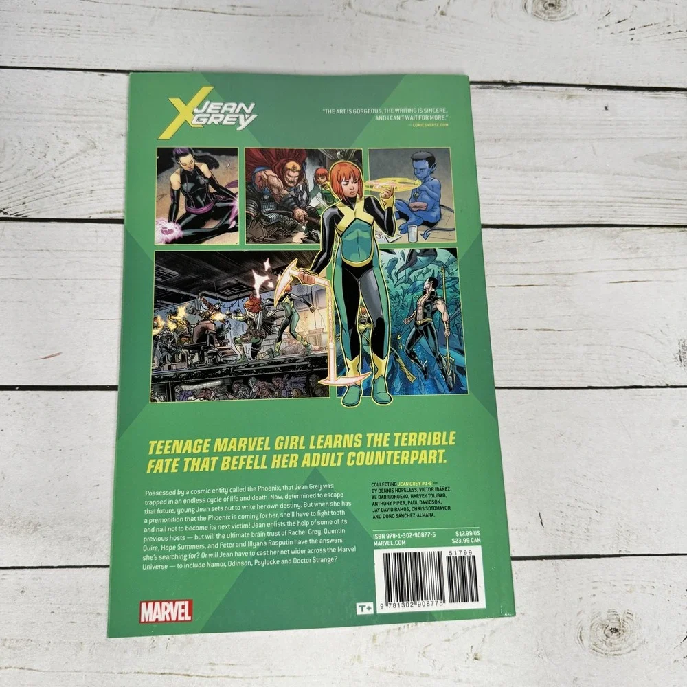 Marvel X-Men Jean Grey Nightmare‎ Fuel Comic Book TPB Graphic Novel
